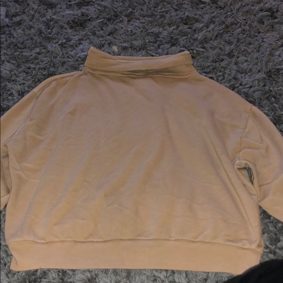 PINK hoddie with cowl neck - Picture 2 of 2